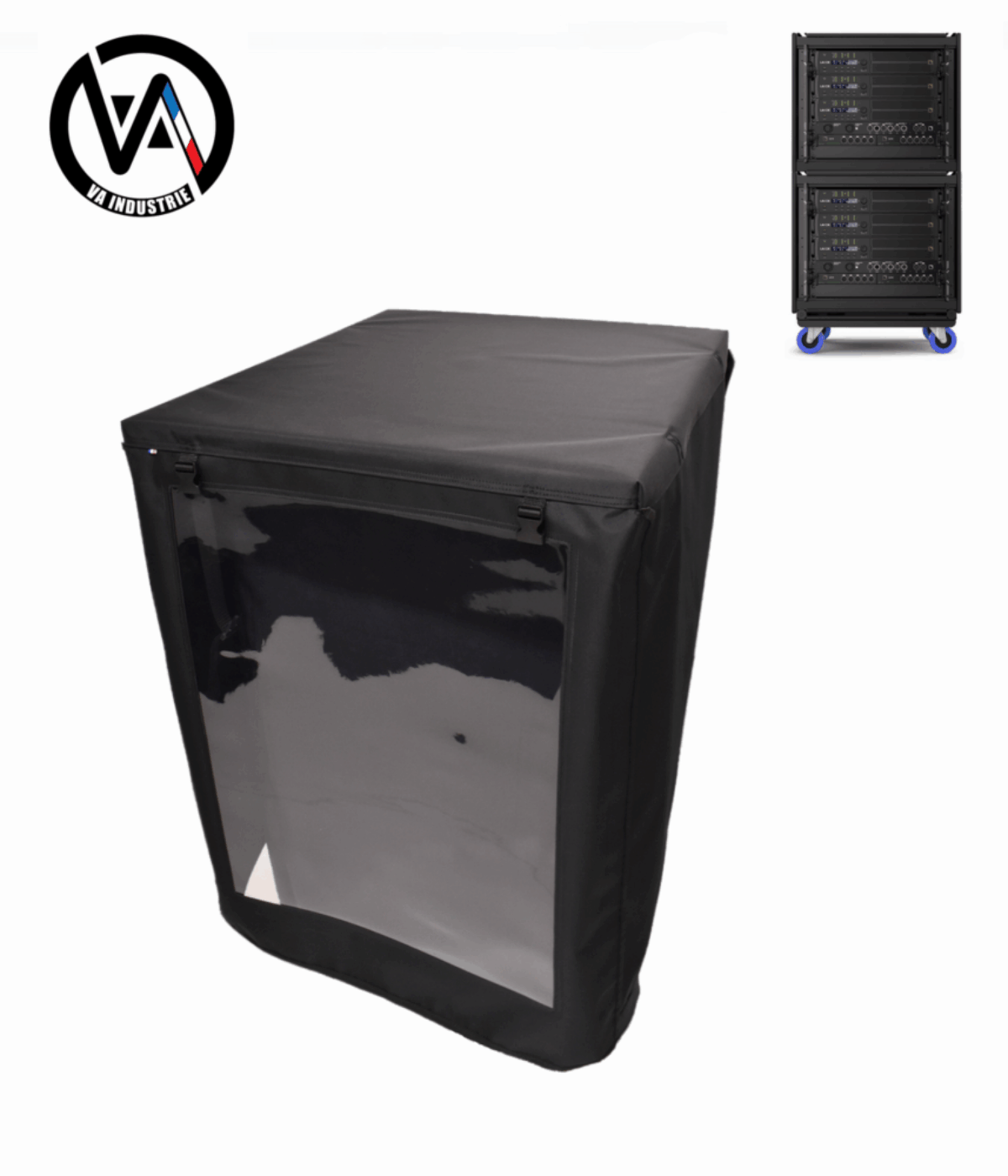 Housse de protection pour 1 stack de 2 LA-RAK 2 AVB