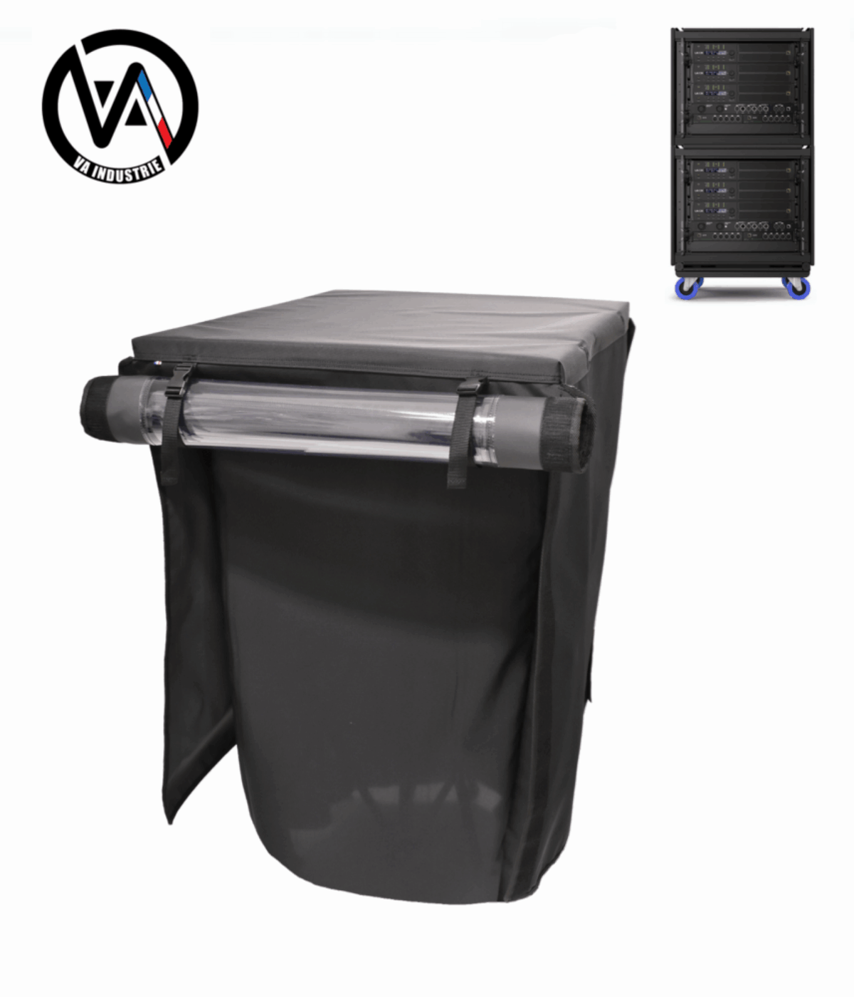 Housse de protection pour 1 stack de 2 LA-RAK 2 AVB