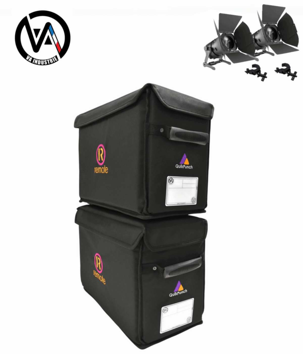 Asteria Quik Punch housse de transport pour 2 projecteurs