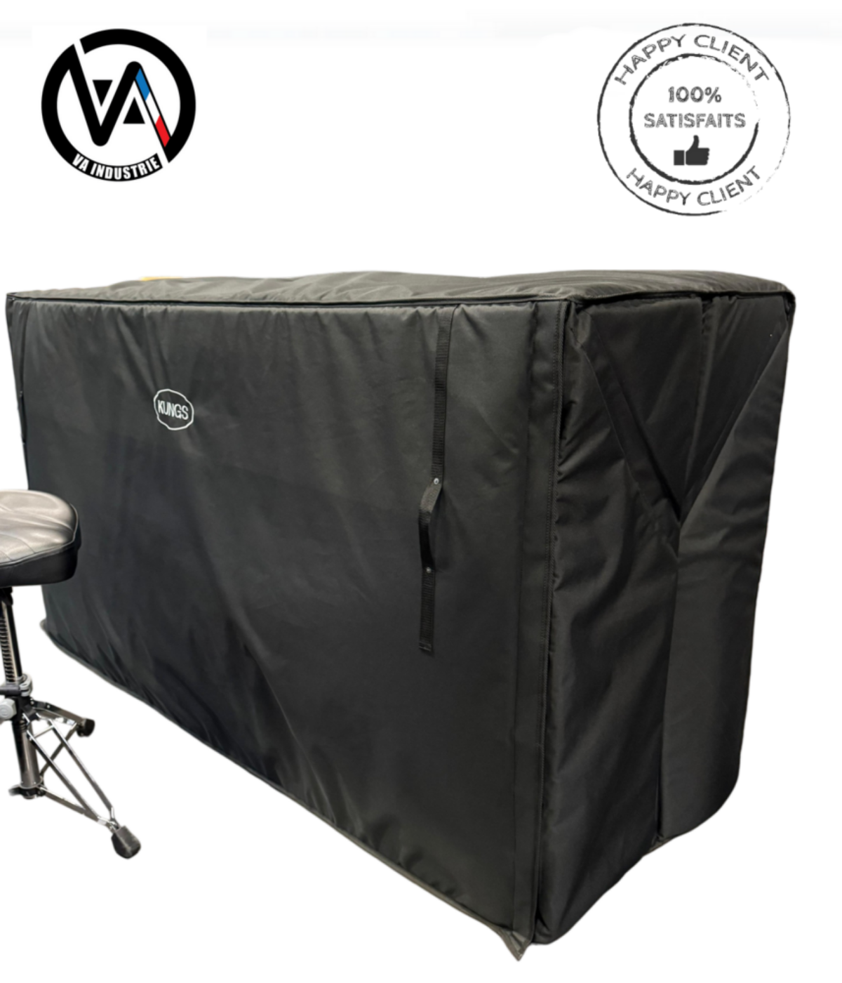 Housse de protection type cloche sur-mesure pour bar de luxe