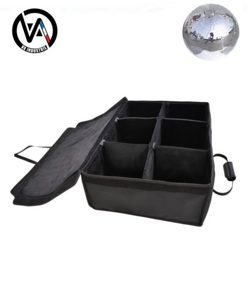 Housse de transport pour 6 boules à facettes 250 mm