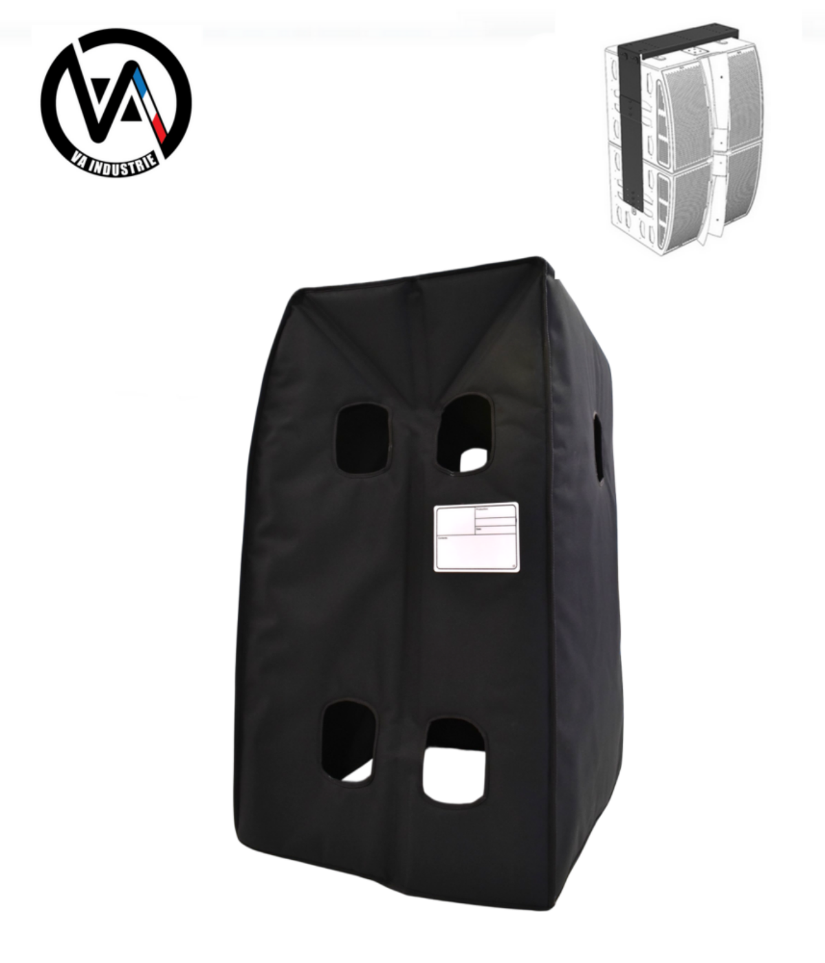 NEXO M210 housse de protection pour un stack de 2 Sub