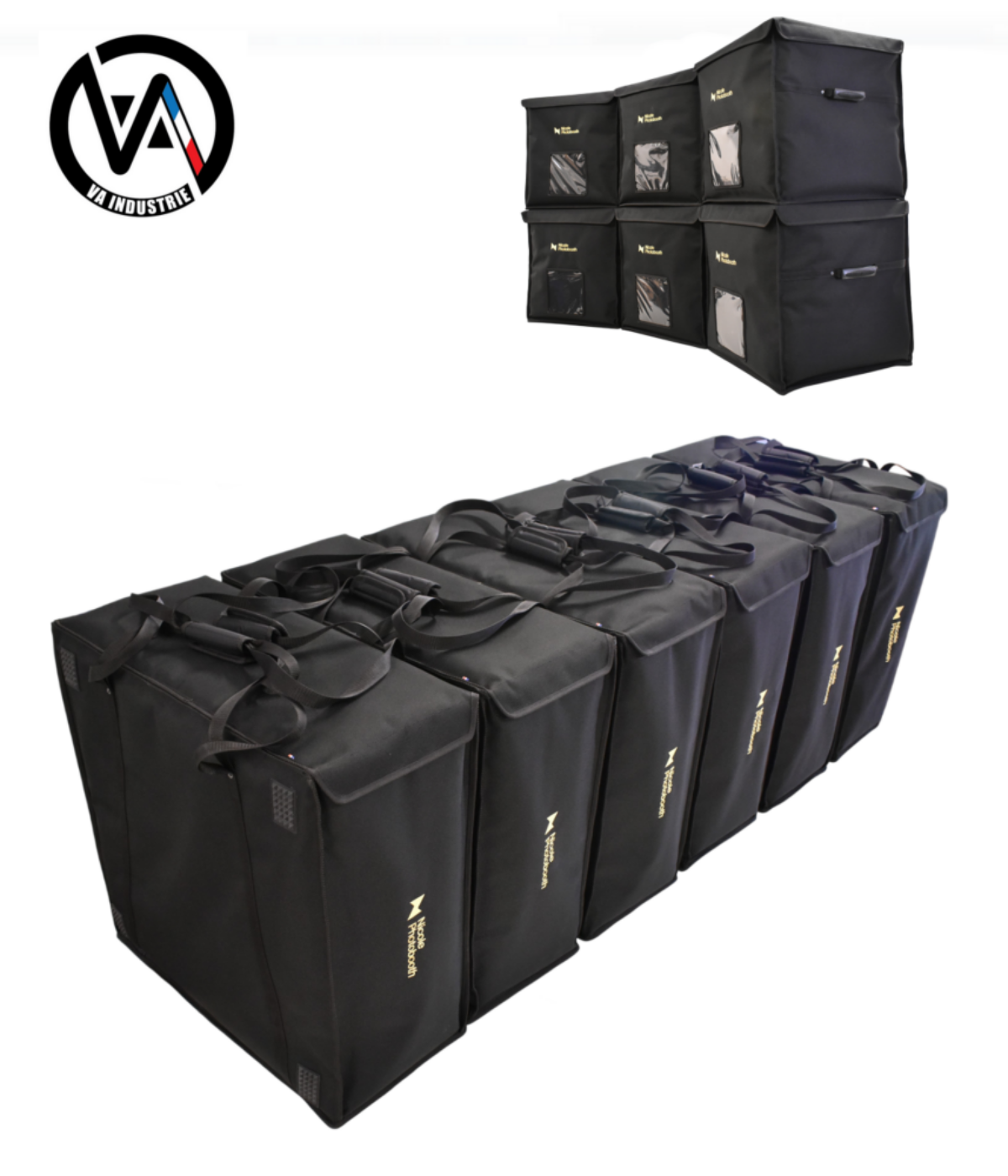 Housse de transport sur mesure pour borne selfie 3png Kit de transport pour borne Nicole Photobooth