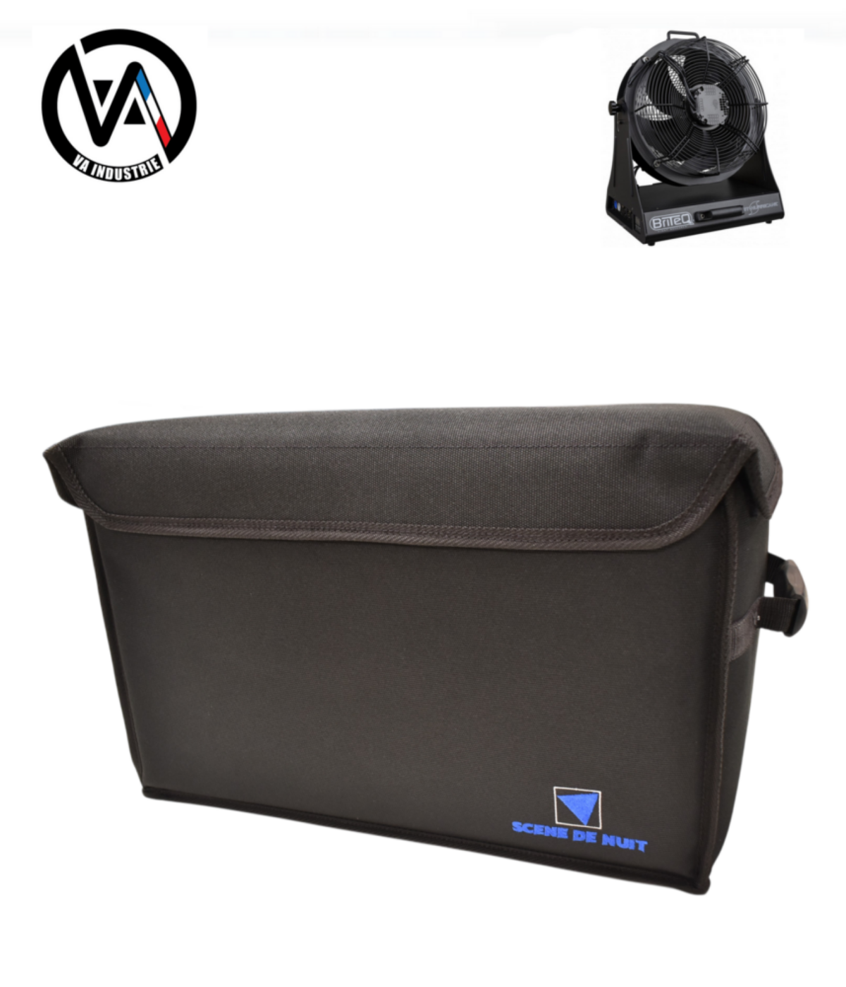 Malle de transport semi rigide TLV pour un ventilateur BRITEQ - BT-HURRICANE